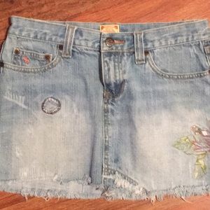 Abercrombie & Fitch jean skirt